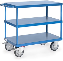 Tafelwagen 2420B - staalplaat platformen