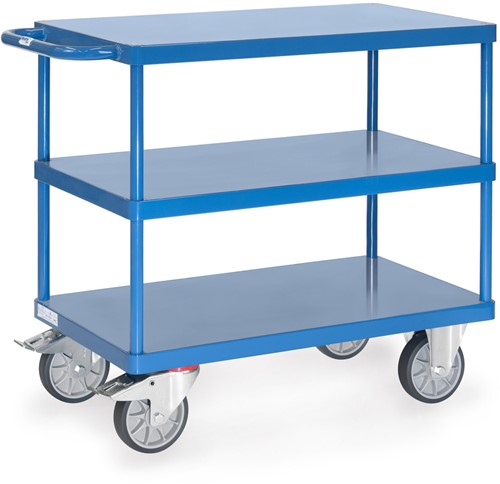 Tafelwagen 2420B - staalplaat platformen