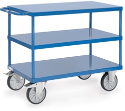 Tafelwagen 2421B - staalplaat platformen