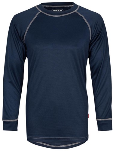 OXXA E-Ramon 2351 Thermo T-shirt Lange Mouw Blauw XL