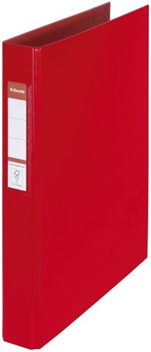 Ringbuch Esselte VIVIDA A4 2-Ring O-Mechanik 25mm PP rot
