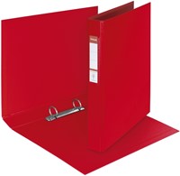 Ringbuch Esselte VIVIDA A4 2-Ring O-Mechanik 25mm PP rot-1