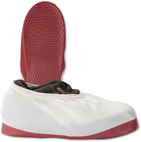 KCL 971+ Overschoen, Maat 2 (43-45) Wit/rood 43-45