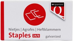 Heftklammern Quantore 24/6 1000 Stück verzinkt