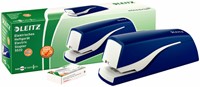 Hefter Leitz NeXXt elektrisch berührungslos 10 Blatt blau-2