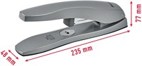 Blokhechter Rexel Odyssey max 60vel zilvergrijs-4