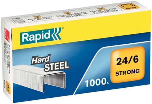 Heftklammern Rapid 24/6 Stahl stark 1000 Stück