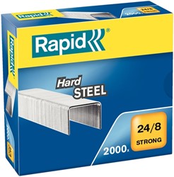 Agrafes Rapid 24/8 acier strong 2000 pièces