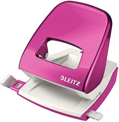 Perforateur Leitz 5008 NeXXt WOW métal 30 feuilles rose