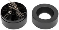 Paperclip holder MAUL Pro magentic Ø73mmx60mm black-3