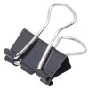 Büroklammer MAUL 213 foldback 13mm schwarz 12 Stk