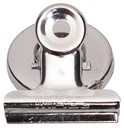 Büroklammer MAUL Bulldogge mit Magnet 30mm silber 2 Stk