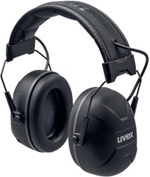 Uvex AXess One Bluetooth Gehoorkap Met Hoofdband Zwart