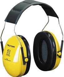 3M Peltor Optime I H510A Gehoorkap Met Hoofdband Geel