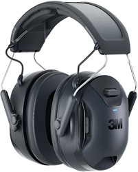 3M WorkTunes Connect En Solar 90573E-1 Gehoorkap Met Hoofdband Zwart