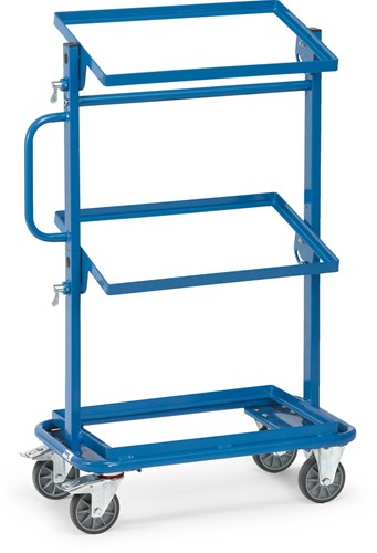 Product attribute: title. Text to translate: Utility cart 32910 - without shelves Loading area 600 x 400 mm