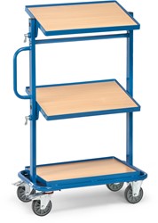 Product attribute: title. Text to translate: Utility cart 32911 - with tiltable shelves Loading area 600 x 400 mm