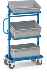 Product attribute: title. Text to translate: Side cart 32912 - with Euro containers Loading area 600 x 400 mm