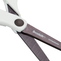 Ciseaux Scotch 20cm titane avec gros anneau vert blister-1