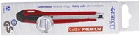 Cutter Westcott Premium 9mm curseur coulissant rouge-2