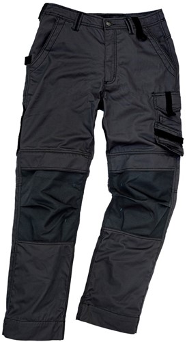 Werkbroek Champ 592 zwart/zwart, mt 62 592 Werkbroek Champ