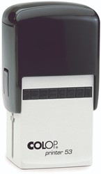 Textmarke Colop Drucker 53 frankiert