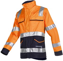 020V Vest Larrau fluo oranje/marine 050 020V Vest Larrau
