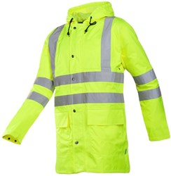 198A Jas Monoray fluo geel M 198A Jas Monoray