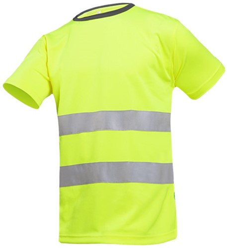 3867 T-shirt Cartura fluo geel M 3867 T-Shirt Cartura
