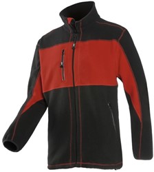 611Z Fleece Durango rood/zwart S 611Z Fleece Durango
