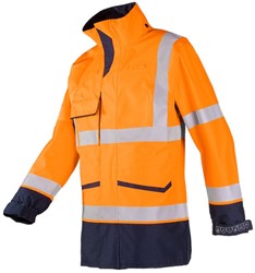 7229 Regenjas Falcon fl oranje/mar 2XL 7229 Regenjas Falcon