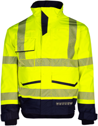 8529 Jas Frovik FR+AST geel/marine XL 8524 Jas Frovik FR+AST