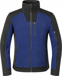 Havep 10095 Knitfl. Revolve navy/zw, L Knitfleece Revolve