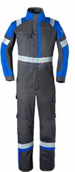 Havep 20290 Overall ch.grijs/k.blauw, 47 Overall 5-Safety Image+
