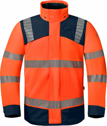 Havep 50419 Rainshell fl. ora/blauw M Rainshell High Visibility+