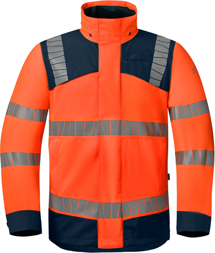 Havep 50419 Rainshell fl. ora/blauw M Rainshell High Visibility+