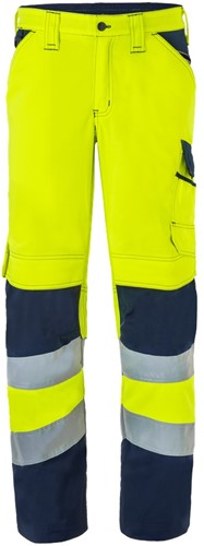 Havep 80228 Werkbroek fluo geel/mar., 46 80228 Werkbroek