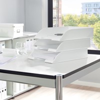 Brievenbak Leitz Plus standaard A4 wit-20