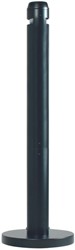 Collecteur de cigarettes Rubbermaid Smokers' Pole à poser noir