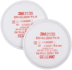 Filters voor half- en volgelaatsmaskers