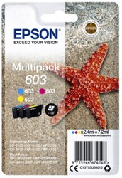 Ink cartridge Epson 603 T03U5 3 colors