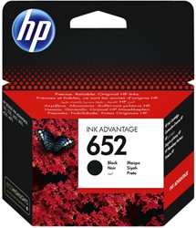 Ink cartridge HP F6V25AE 652 black