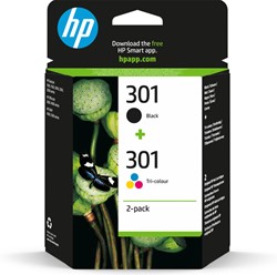 Ink cartridge HP N9J72AE 301 black + color
