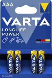 Battery Varta Longlife Power 4x AAA