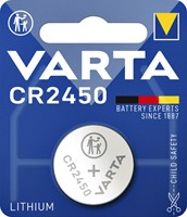 Batterie Varta Knopfzelle CR2450 Lithium Blister à 1 Stück