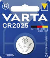 Batterie Varta Knopfzelle CR2025 Lithium Blister à 1 Stück