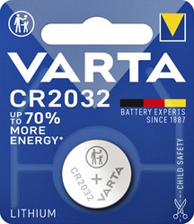 Batterie Varta Knopfzelle CR2032 Lithium Blister à 1 Stück