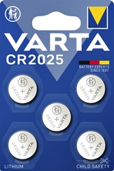 Batterie Varta Knopfzelle CR2025 Lithium Blister à 5 Stück