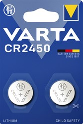 Batterie Varta Knopfzelle CR2450 Lithium Blister à 2 Stück