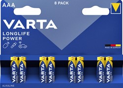Pile VARTA Longlife Power 8x AAA